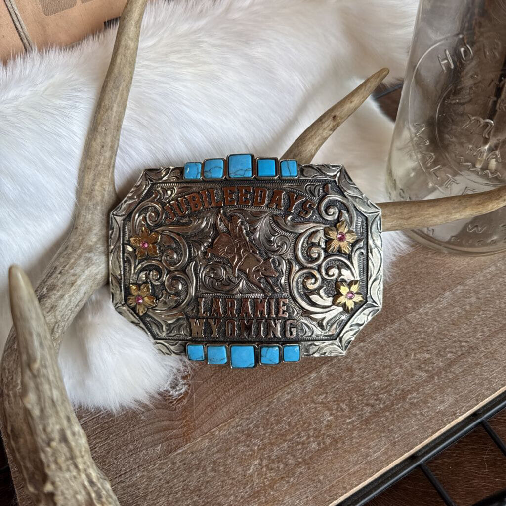 Jubilee Turquoise Belt Buckle