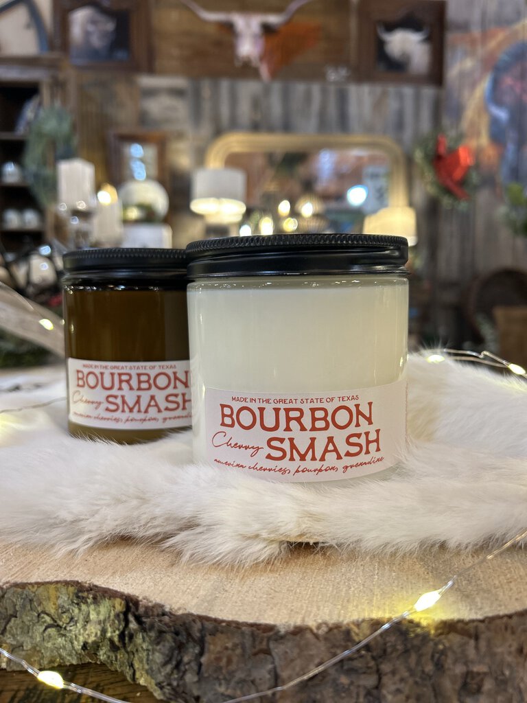 BOURBON CHERRY SMASH Two Wick Candle