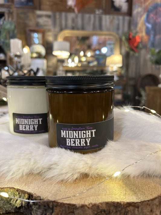 MIDNIGHT BERRY Two Wick Candle