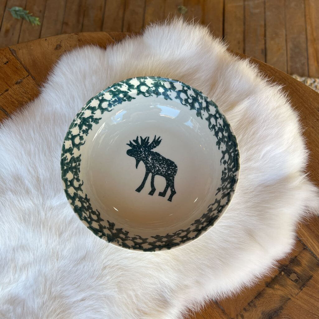 FolkCraft Moose Country Bowl