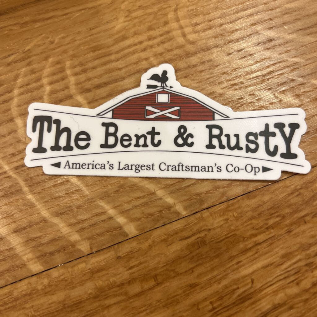 The Bent & Rusty Sticker